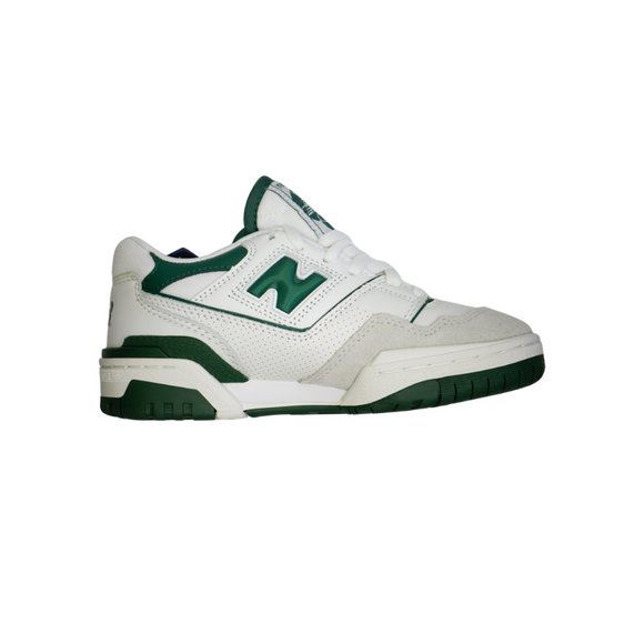 New Balance Unisex 550 Basketball Sneakers TM8 White/Green BB550WT1 US 4 UK 3.5 - Picture 8 of 9